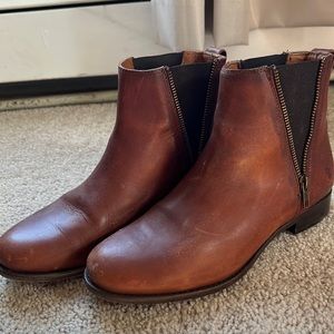 Frye Boots Carly Zip Chelsea